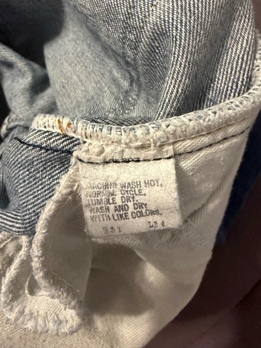 Levi’s vintage orange tab jeans - Picture 6 of 7